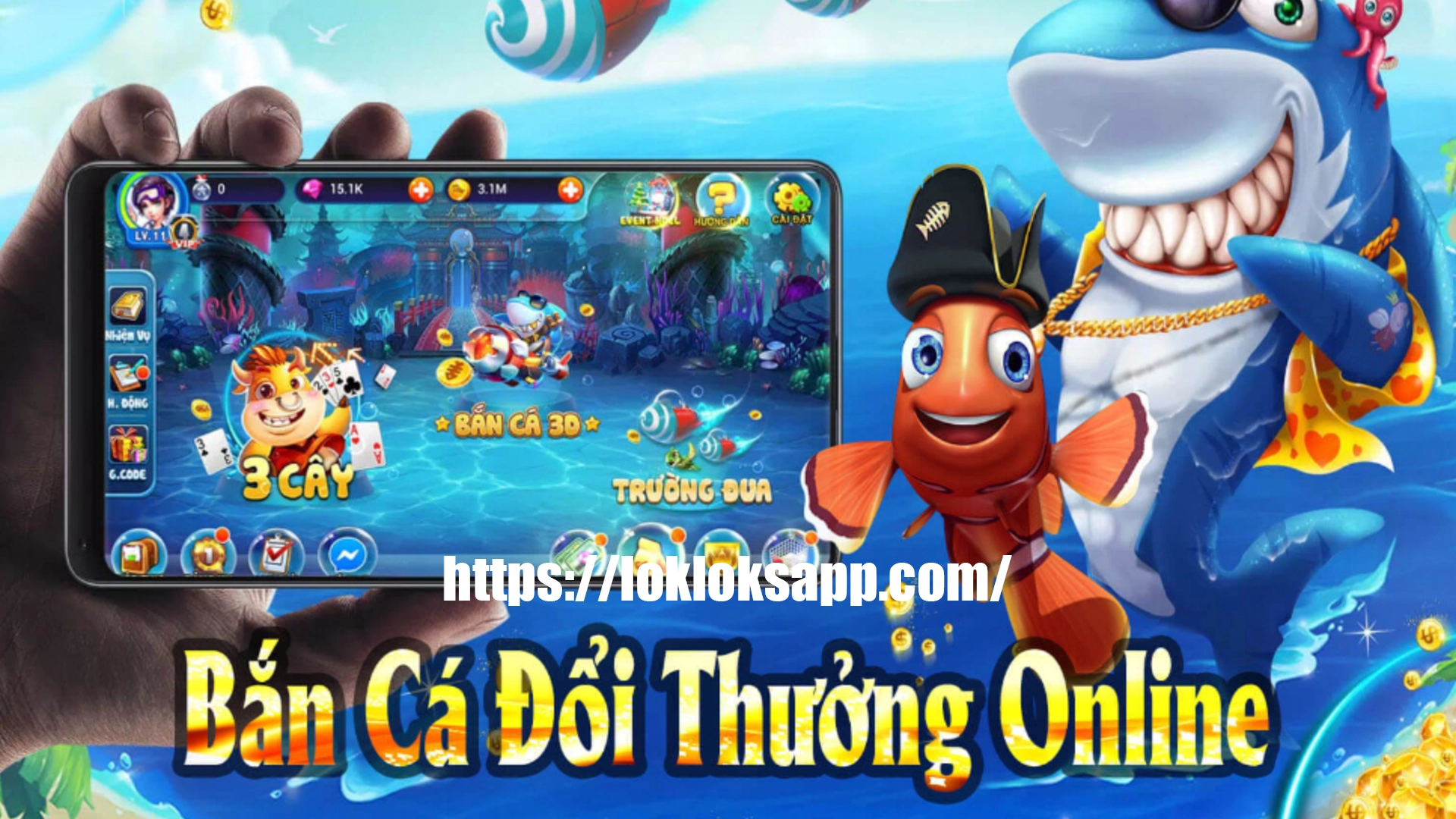 Bắn cá đổi thưởng hot 2025